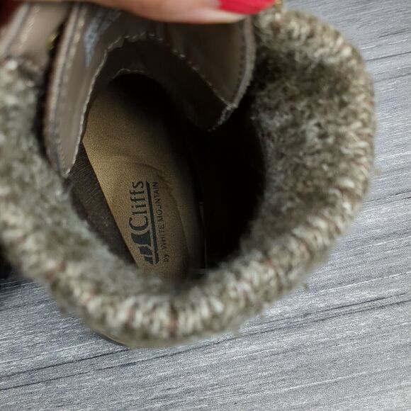 Cliffs White Mountain Boots Womens 8 M Pembroke Ankle Winter Brown Combat Boot - Picture 6 of 10